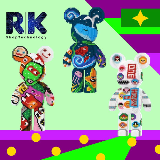 XINZ - Be@rBricks Fig X  (3 Modelos Diferentes)